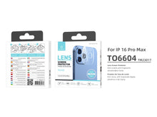 Átlátszó Techancy kameralencse-védő iPhone 16 Pro Max készülékhez
