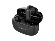 Fekete Techancy KP2715 Bluetooth TWS fülhallgató