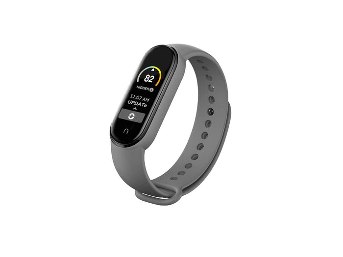 Szürke Techancy szilikon szíj Mi7 Smart Bandhez