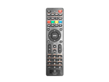 Fekete Techancy TU2400 univerzális TV távirányító