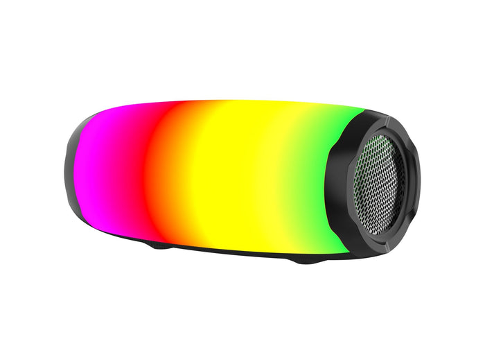 Fekete Techancy TH2632 Bluetooth hangszóró LED fénnyel