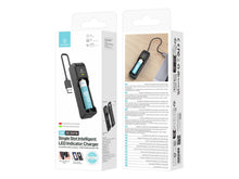 Fekete Techancy MM5421 USB-s akkumulátortöltő