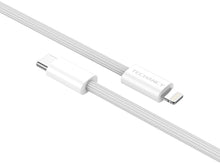 Fehér Techancy USB-C–Lightning kábel