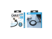 Fekete Techancy CAT-6 RJ45 hálózati kábel