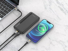 Fekete Techancy TF2775 power bank 10000 mAh