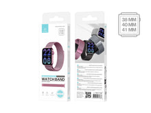 Rózsaszín Techancy mágneses Apple Watch szíj