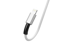 Fehér Techancy USB-A–Lightning kábel
