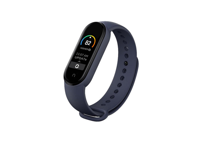 Kék Techancy KC2105 szilikon szíj Mi Band 5/6 okoskarkötőhöz