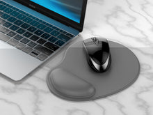 Szürke Techancy egérpad csuklótámasszal