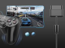 Fekete Techancy USB-s gamepad dupla joystickkal