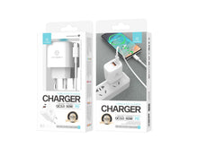 Fehér Techancy TA2802 USB-C gyorstöltő kábellel