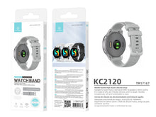 Szürke Techancy KC2120 okosóra szíj 22 mm-es méretben