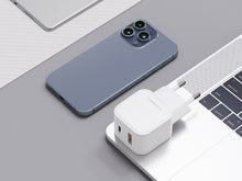 Fehér Techancy TA2813 43 W-os gyorstöltő