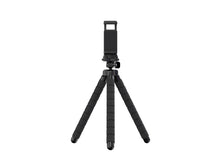 Fekete Techancy asztali tripod telefonhoz és kamerához