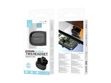 Fekete Techancy KP2715 Bluetooth TWS fülhallgató