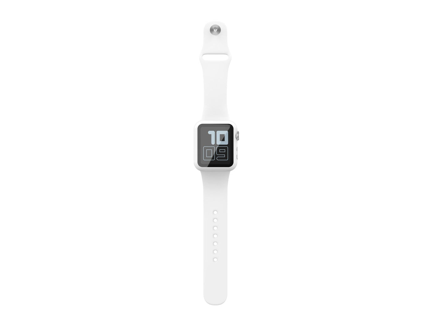 Fehér Techancy KC2115 szilikon óraszíj Apple Watch 42 mm-hez