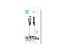 Techancy USB-C–Lightning kábel RGB világítással