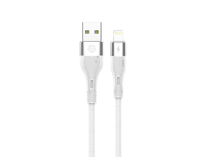 Fehér Techancy USB-A–Lightning adat- és töltőkábel