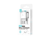 Fehér Techancy TA2814 USB-C gyorstöltő kábellel