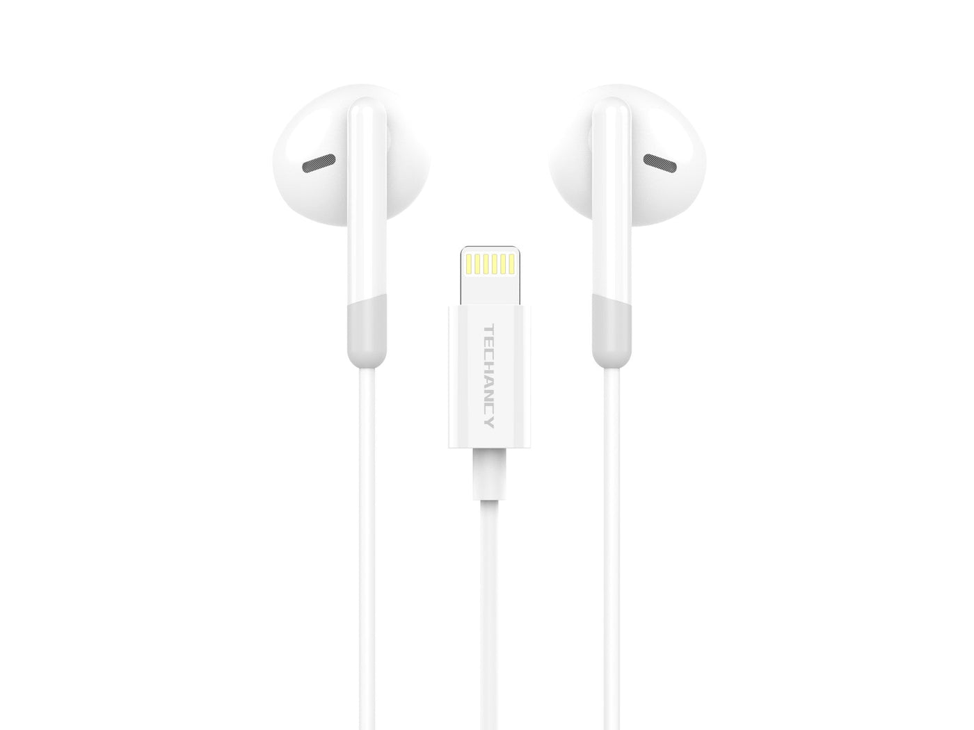 Fehér Techancy TD8070 Lightning fülhallgató