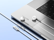 Fehér Techancy TD8090 Type-C fülhallgató