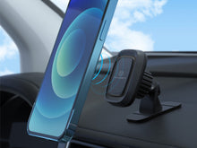 Techancy fekete-piros mágneses autós telefontartó