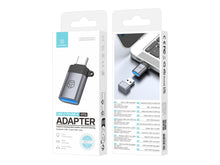 Szürke Techancy USB-C–USB-A OTG adapter