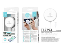 Fehér Techancy mágneses vezeték nélküli töltő