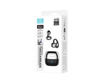 Auriculares Bluetooth Open Ear Techancy KP2717, TWS Mini, Bluetooth 6.0, Gancho de Ouvido, Autonomia 4.5h, Caixa 250mAh, USB-C, Preto-3