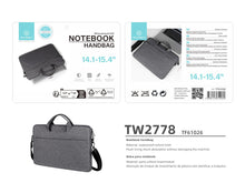 Fekete Techancy TW2778 laptoptáska állítható vállpánttal