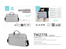 Szürke Techancy laptoptáska 13,3 hüvelykes laptophoz