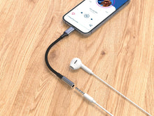 Fekete Techancy TV3755 3,5 mm-es audioadapter