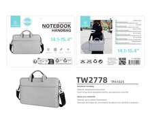 Szürke Techancy TW2778 laptoptáska állítható vállpánttal