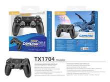 Fekete Techancy TX1704 vezetékes USB gamepad