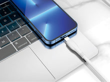 Fehér Techancy USB-A–Lightning kábel