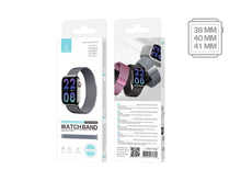 Szürke Techancy mágneses fémszíj Apple Watchhoz