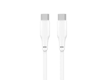 Fehér Techancy USB-C adatkábel 1 m