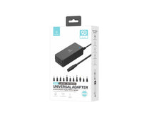 Fekete Techancy univerzális laptop töltő 90 W