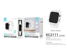 Átlátszó Techancy KC2111 szilikon szíj Apple Watchhoz