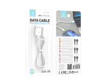 Fehér Techancy USB-A–USB-C kábel