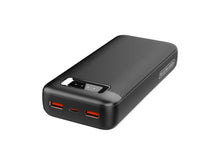 Techancy Power Bank 20000mAh TF2806 PD 22.5W com USB-C e 2 USB, Indicador LED, Compativel com Telemoveis e Tablets, Preto-1