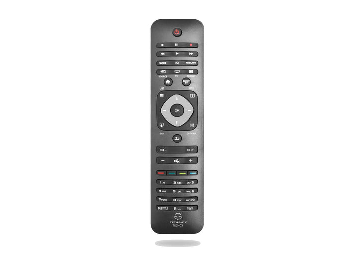 Fekete Techancy TU2403 távirányító Philips televíziókhoz