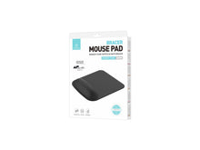 Techancy fekete egérpad memóriahabos csuklótámasszal