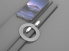 Fehér Techancy USB-C–Lightning kábel