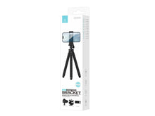 Fekete Techancy asztali tripod telefonhoz és kamerához