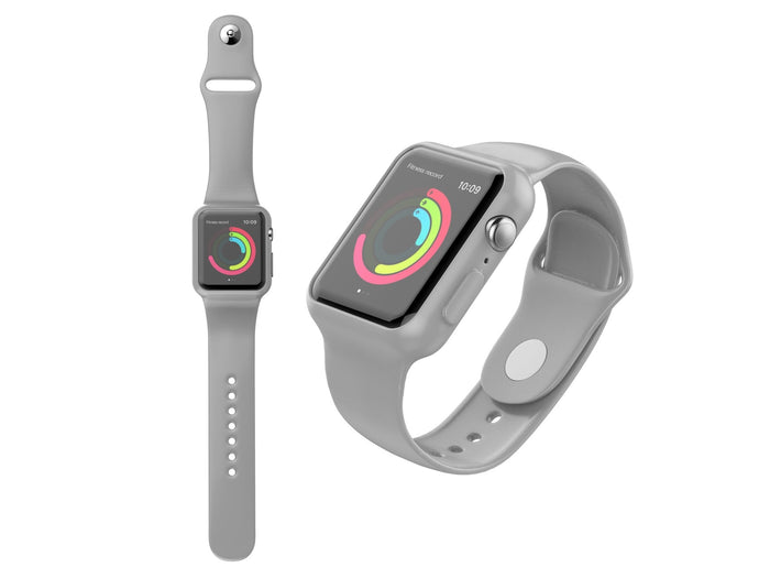 Szürke Techancy KC2112 Apple Watch szíj 38–40 mm