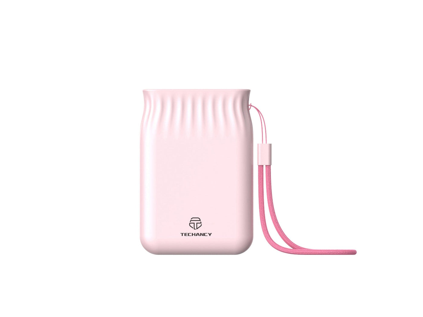 Rózsaszín Techancy 6500 mAh power bank