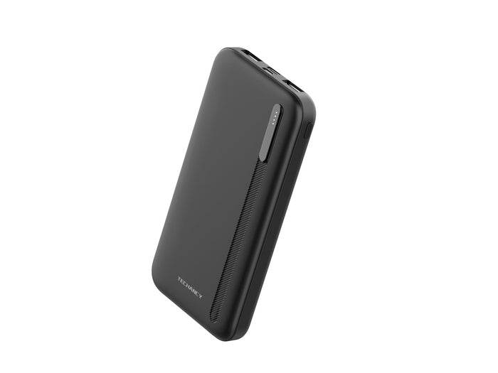 Fekete Techancy TF2775 power bank 10000 mAh