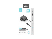 Fekete Techancy TL7347 65 W-os GaN USB-C gyorstöltő