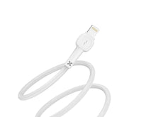 Fehér Techancy USB-A–Lightning adat- és töltőkábel